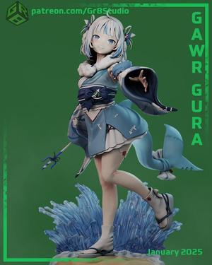 Gawr Gura – New Year Costume