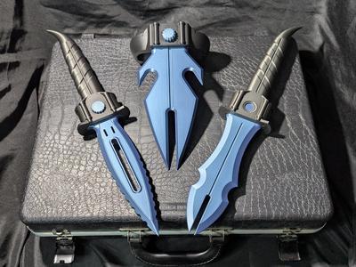The Hunters Dagger – (swappable blades + hilts)