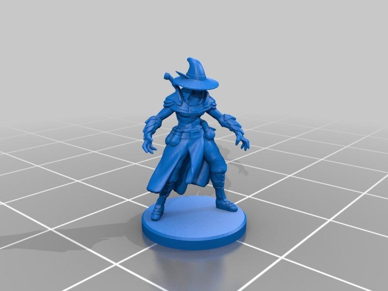 Elf Wizard Miniature