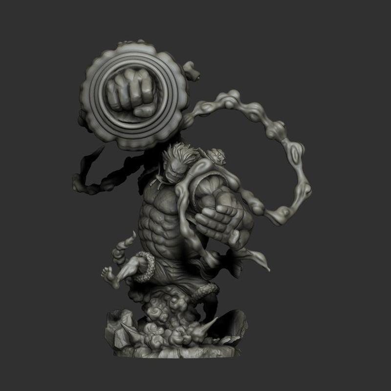 LUFFY GEAR 4 KONG GUN – FAN ART