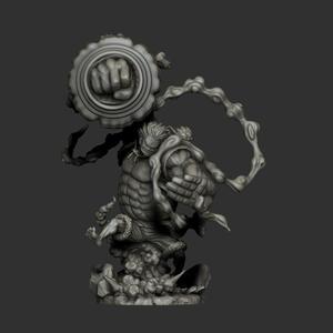 LUFFY GEAR 4 KONG GUN – FAN ART