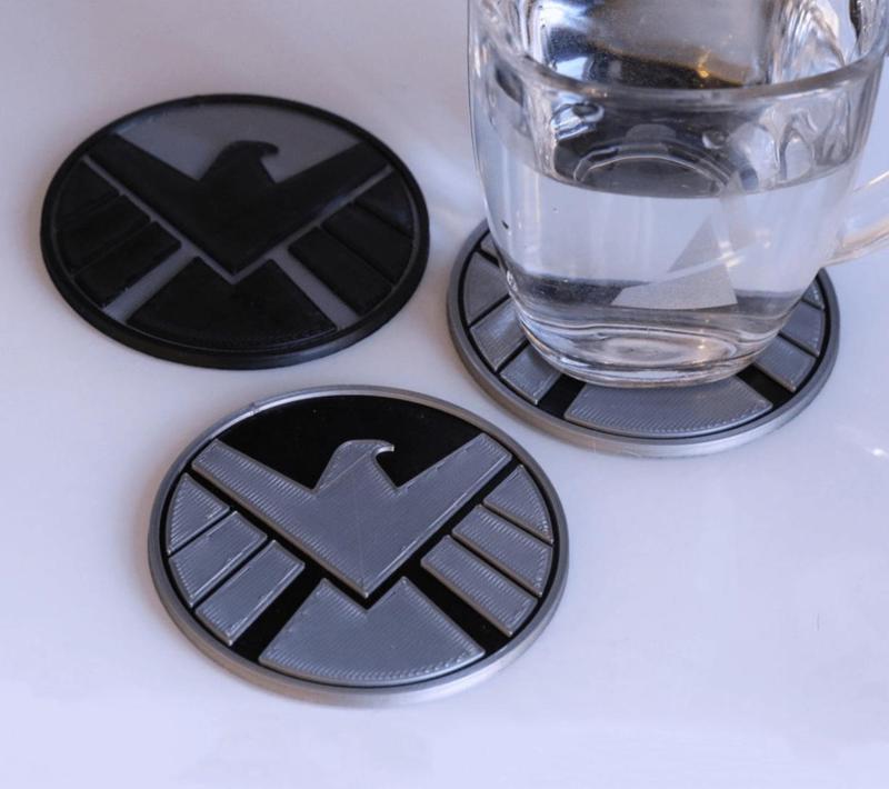 Multi-Color S.H.I.E.L.D. Coaster