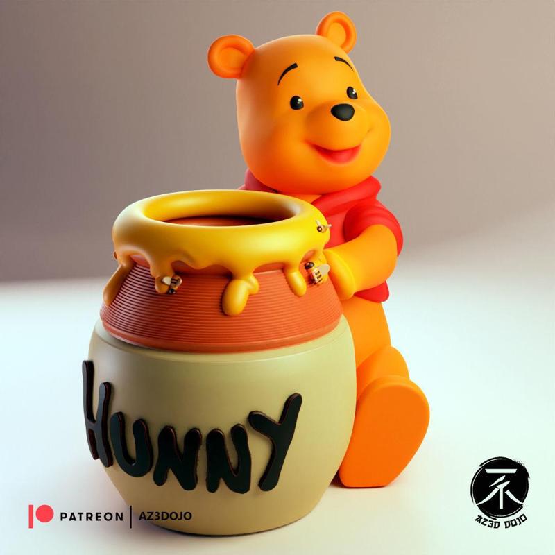 Winnie-the-Pooh for 3D Printing