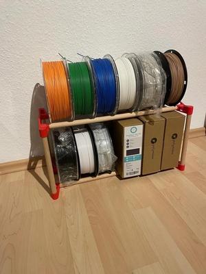 Spool shelf – stackable and customizable!
