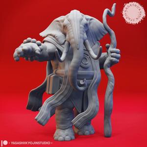 Loxodon Druid – Tabletop Miniature
