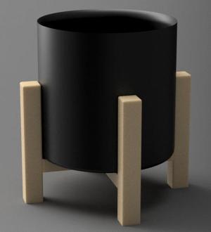 Modern flower pot