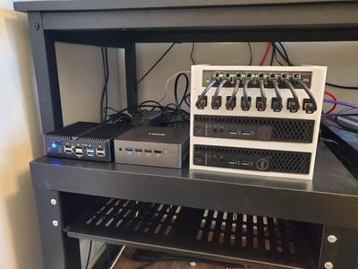 Dell Optiplex Micro 3060 Homelab Server Rack