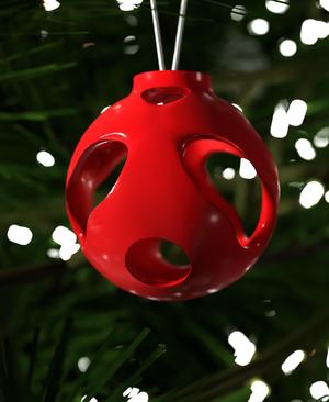Christmas Ornament Snowflake Shells 003
