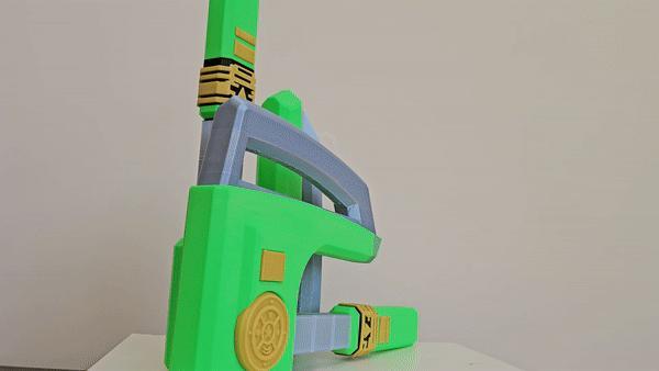 Zeo IV Green Ranger Power Hatchet