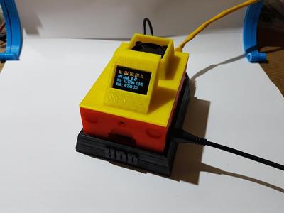 <7$ Raspberry PI3 Housing, Case, NAS, Server with 0.96 OLED Display showing stats (plus 40mm fan Version/passive cooling Version/DIY top)