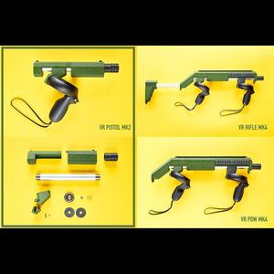 PISTOL VR magnetic gunstock Oculus Rift-S Quest Quest2