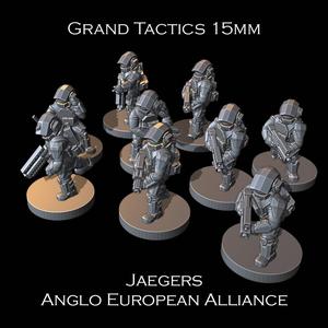 15mm SCI-FI Grand Tactics - Jaegers - Presupported