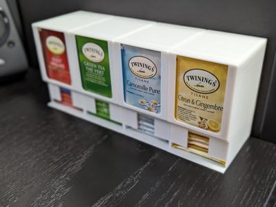 Tea Storage Box Organizer