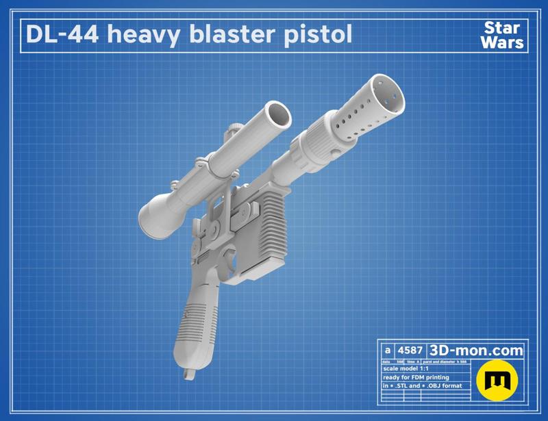 DL-44 Heavy Blaster Pistol