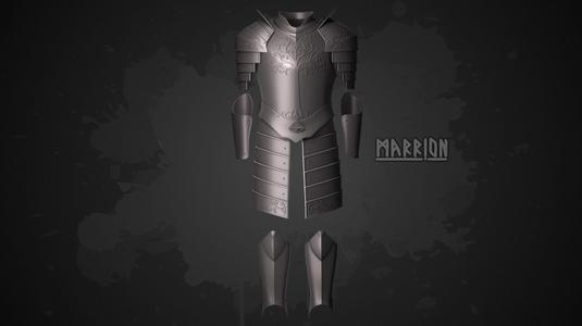 Set of armor of Gondor LotR 3d Print ready 3D Model Collection