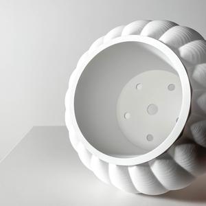 The Bunos Planter Pot with Drainage Tray & Stand | Modern and Unique Home Decor for Plants