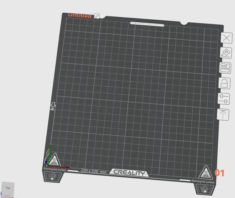 buildplate model for creality ender3 V3