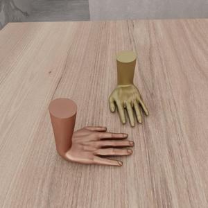 3D Decorative Hand for Ring Holder as Stl File & Hand Decor, 3D Printing, Couple Gift, Hand Sculpture, Female Hand, Digital Art, Hand Holder