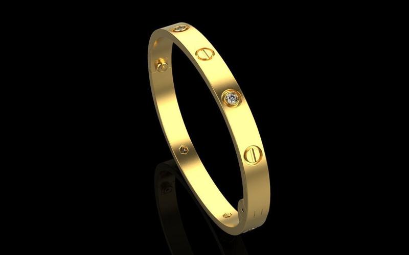 Cartier Braclet Love 3d Model