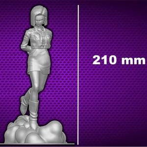 Android 18 3D Printing Model