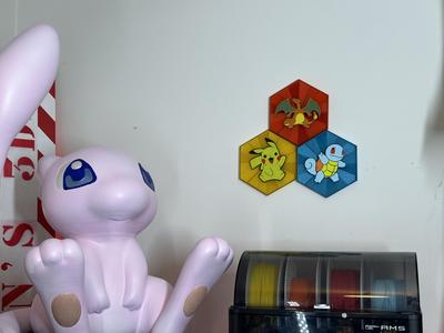 Squirtle Hexagon wall art – Pokémon