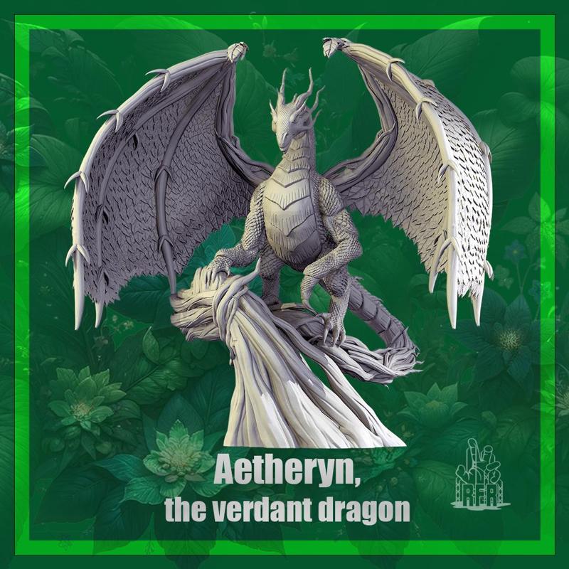 Aetheryn, the verdant dragon