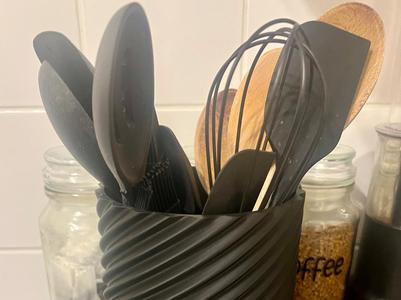 Spiral Kitchen/Office/Desk storage solution.