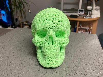 glow in the dark skull