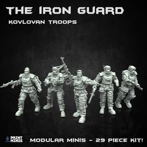 The Iron Guard of Kovlova – Modular Troops – The Iron Guard Collection