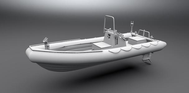 Sea Force 700 RHIB scale model