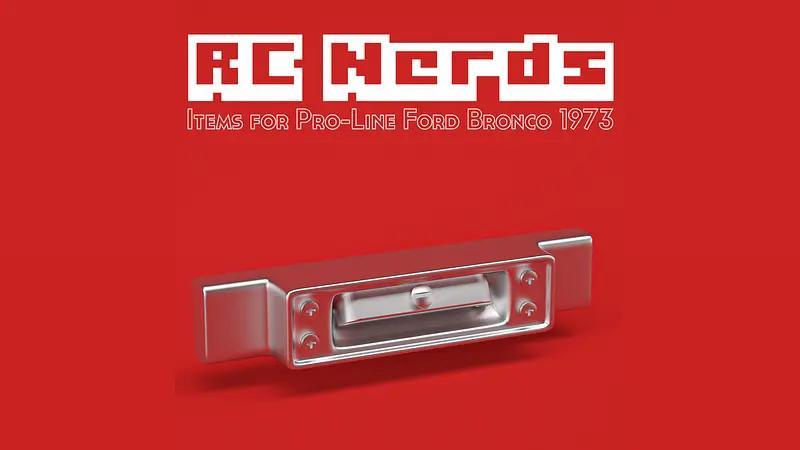 Tailgate handle for Pro-line Ford Bronco​ Clear Body