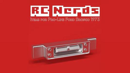 Tailgate handle for Pro-line Ford Bronco​ Clear Body