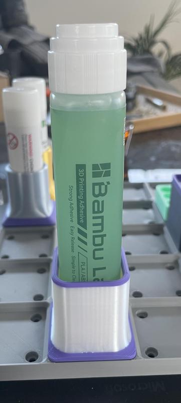 Gridfinity Bambu Liquid Glue Holder