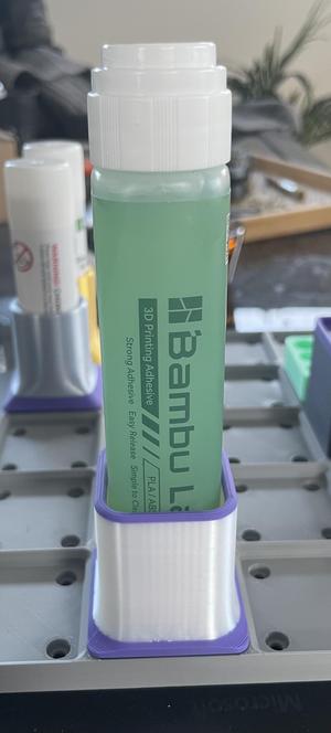 Gridfinity Bambu Liquid Glue Holder
