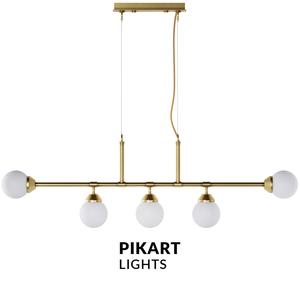 Double join lamp, SKU. 6285 by Pikartlights