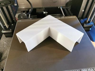 Corner Cover for 40×40 Cable Channel
