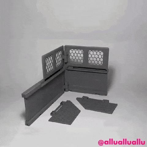 Folding Modular Terrain Set: Hexacomb