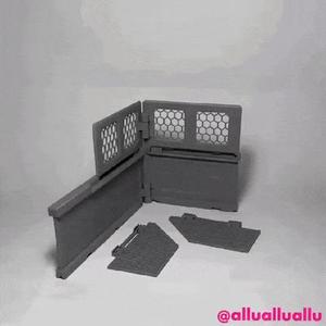 Folding Modular Terrain Set: Hexacomb