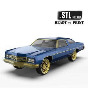 Chevy Impala 2 door two vers of Donk and Lowride wheels