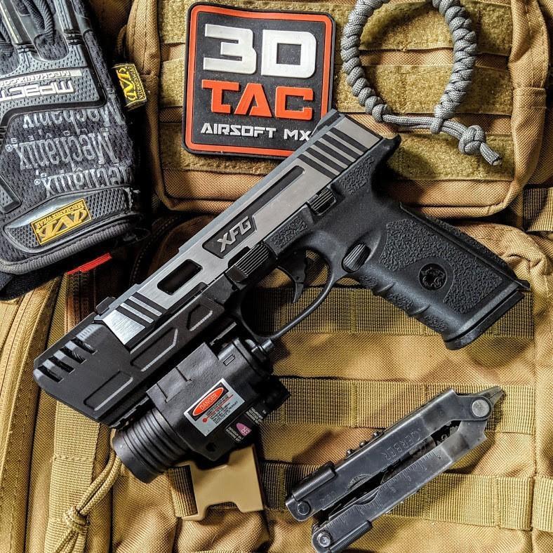 ICS XFG / Rhino rail compensator (airsoft)