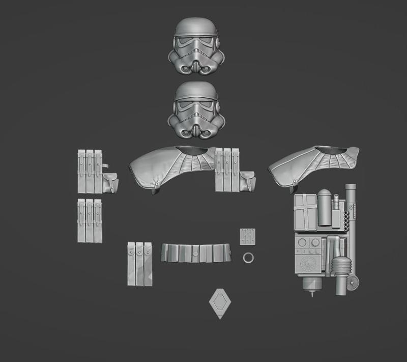 ANH Sandtrooper One-Twelfth Scale Kit