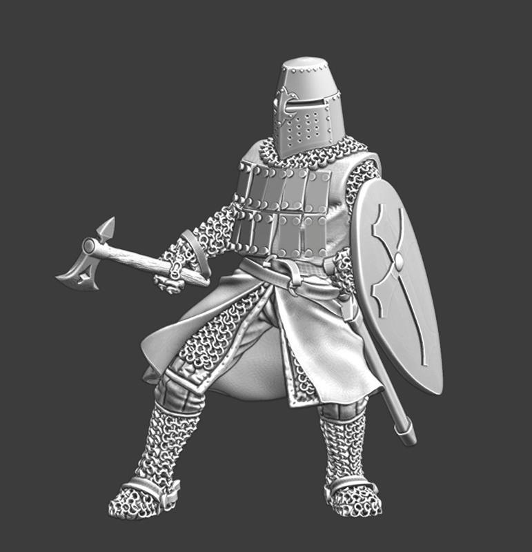 Medieval Order Knight – Crusader
