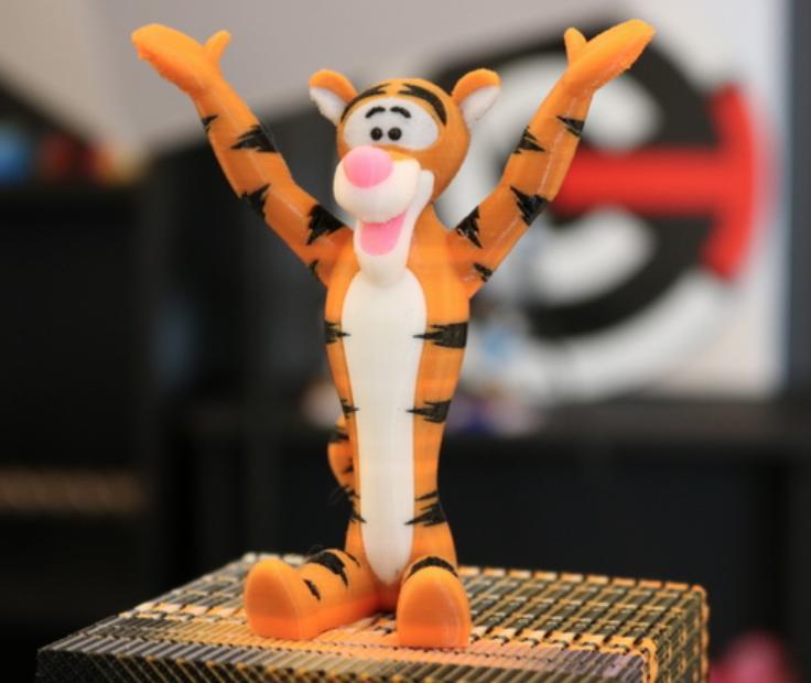 4 Color Tigger – Multi Material Torture Test