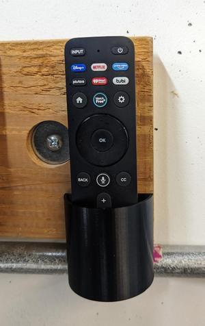 Vizio & Smart TV Remote Holder – Wall Mounted – Screw