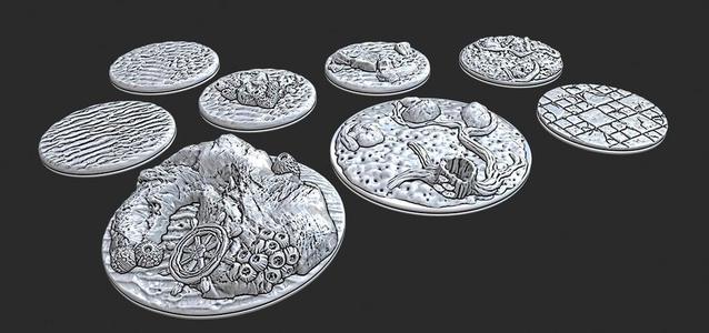 2″ & 3″ Bases – Depths of Savage Atoll