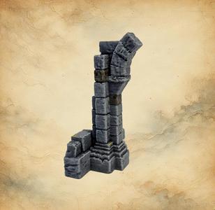 Ruine V3 C – fragment de mur