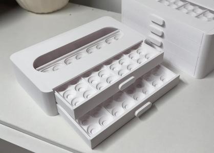 14mm Button Eyes Storage Box (Two to Four Layers)