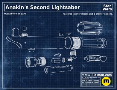 Anakin Skywalker’s second lightsaber – Star Wars