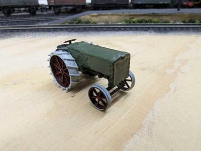 Old tractor based on Fiat 700A