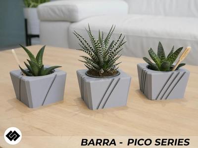 Barra Series Triple Planter Set